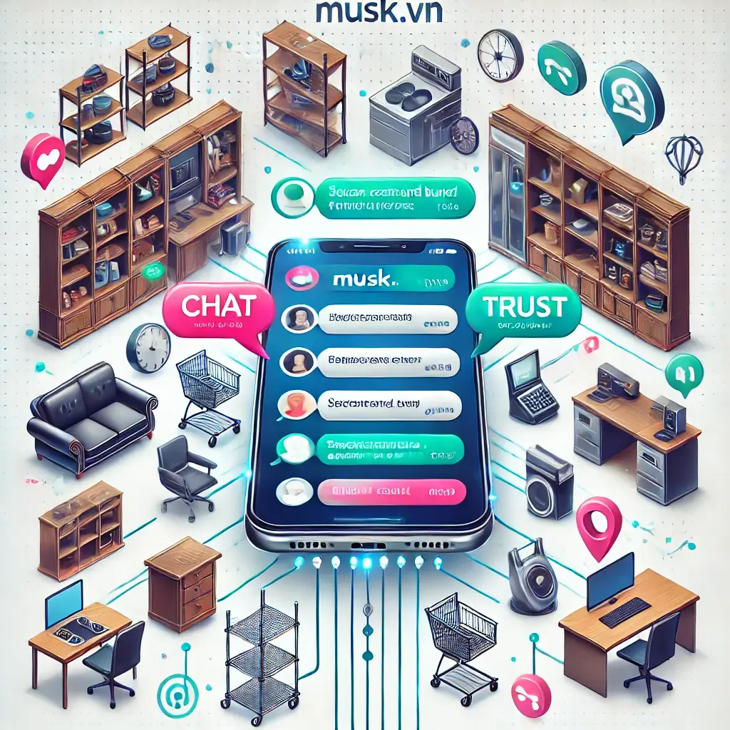 1 cửa sổ chat với nhiều cửa hàng cùng lúc